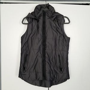 Under Armour Women's Cold Weather Hooded Vest Grey Size Small